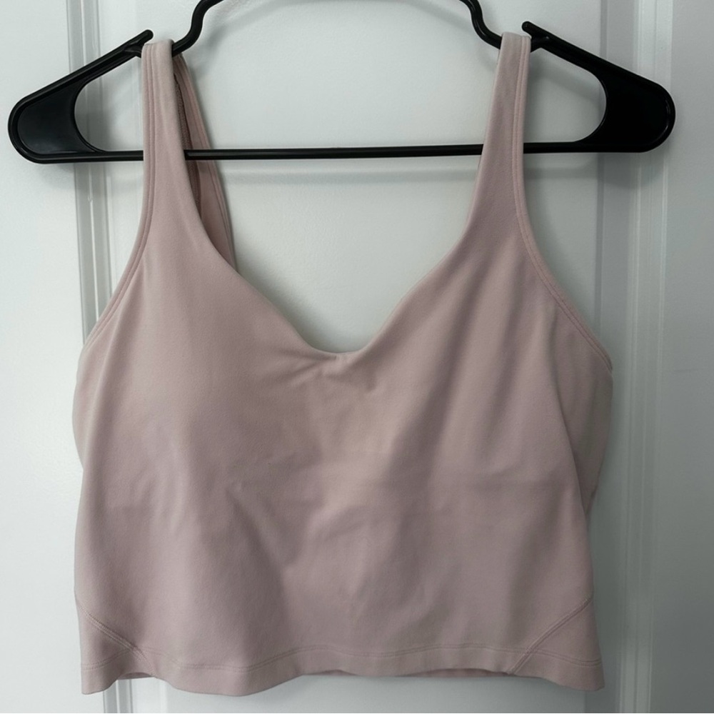Lululemon pink align tank size 10
